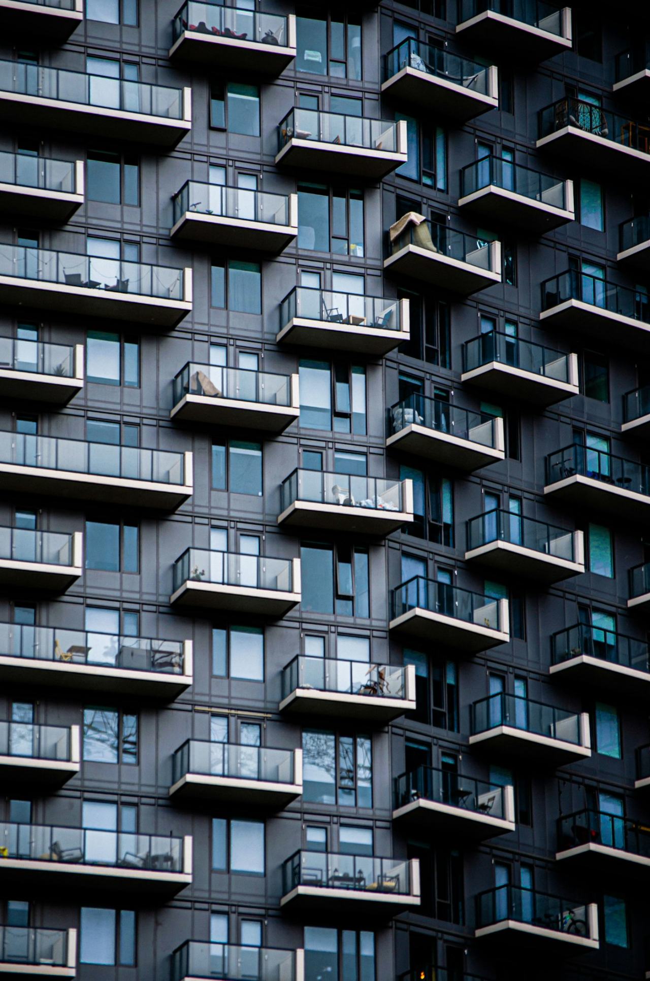 Family Apartment with Two Balconies